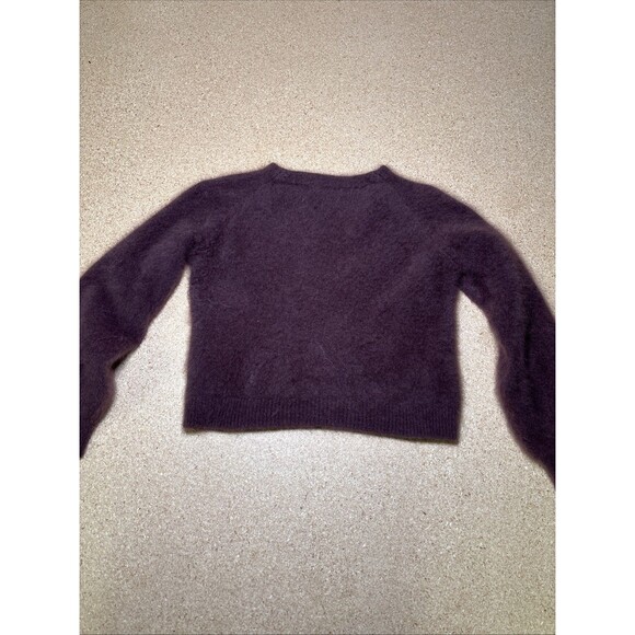 FRAY I.D Sweater Brown One Size 100% Asiatic Raccoon Hair F1 - Picture 5 of 7